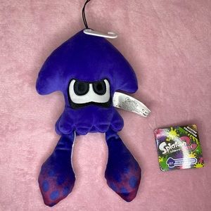 Nintendo Splatoon2 Purple Squid Plushie